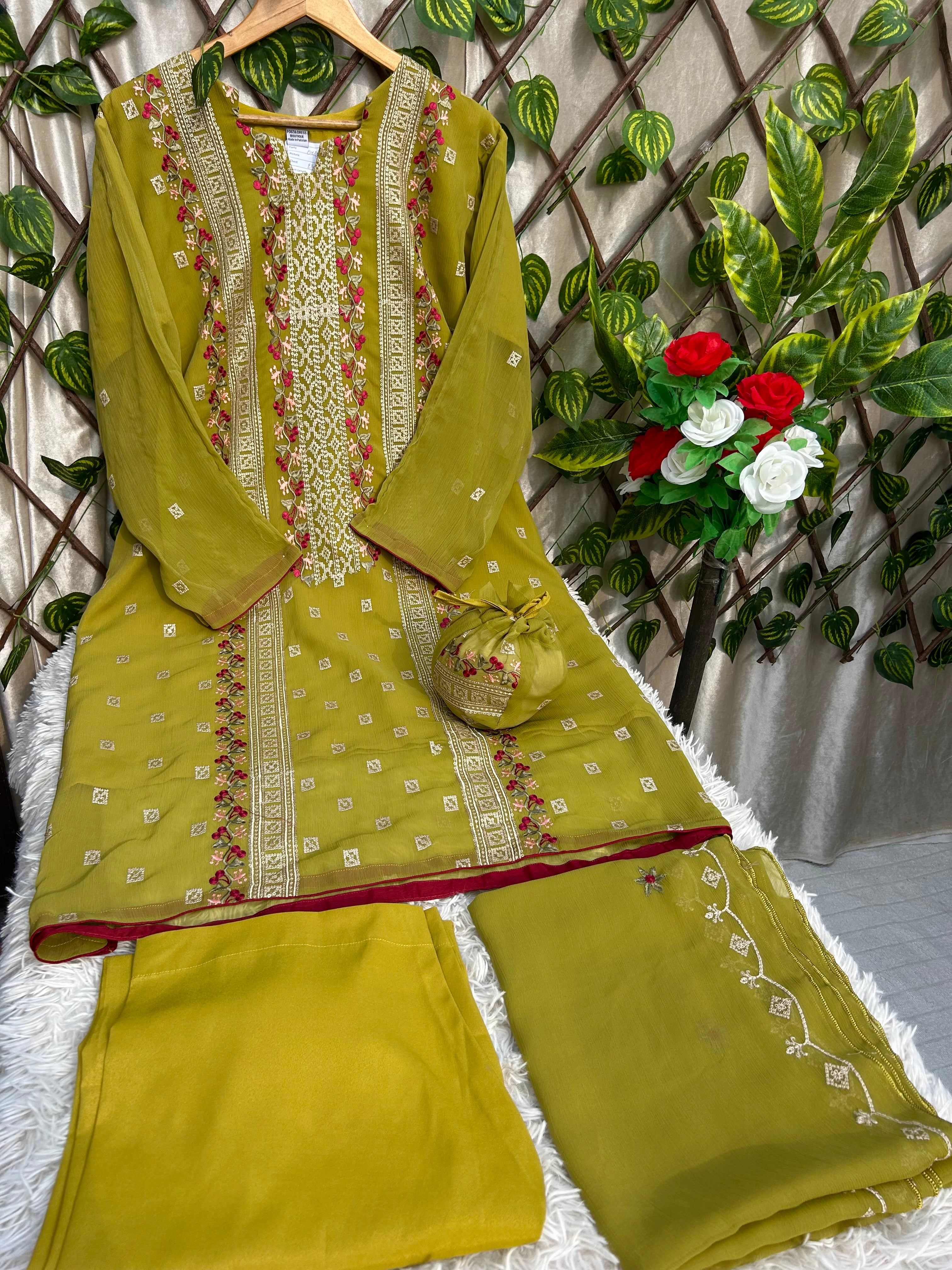 SO 01 (Party & Daily wear) Chiffon