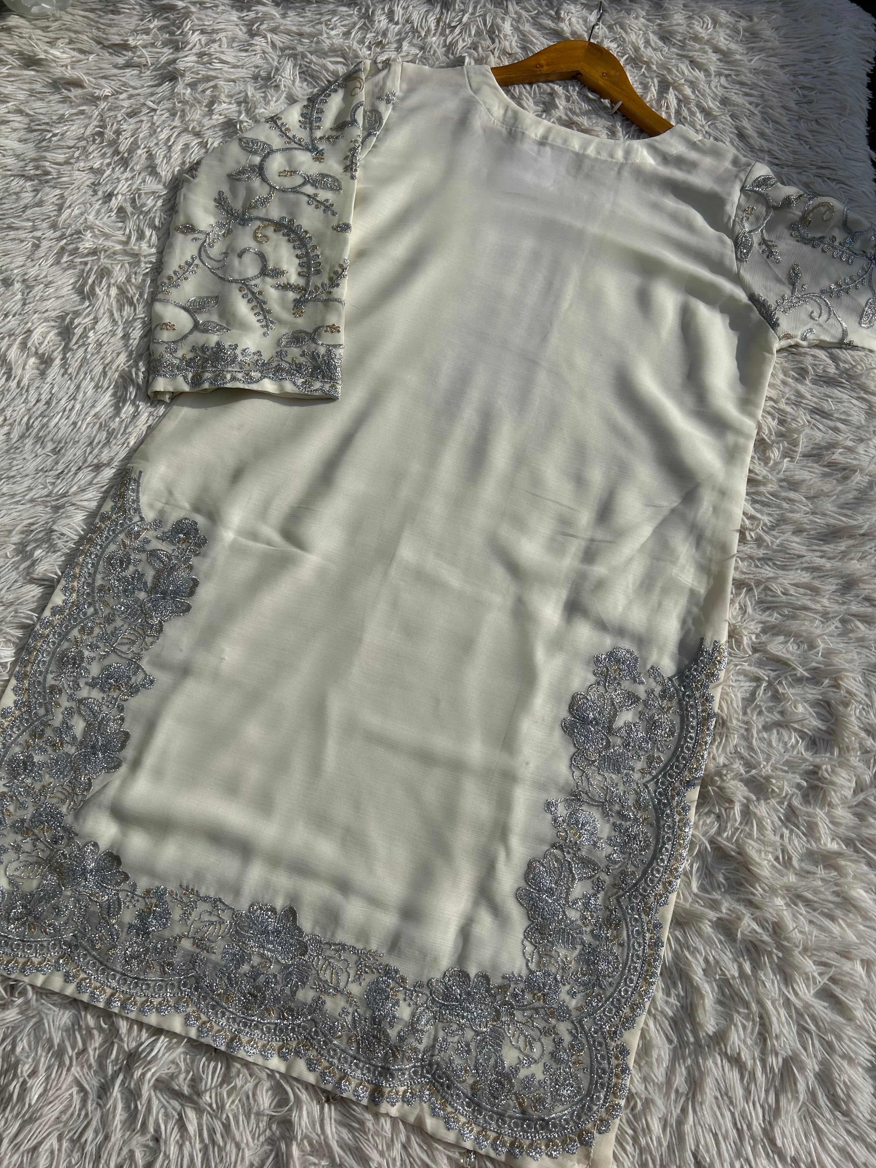 MZ 07 (Party & Wedding Wear) Chiffon