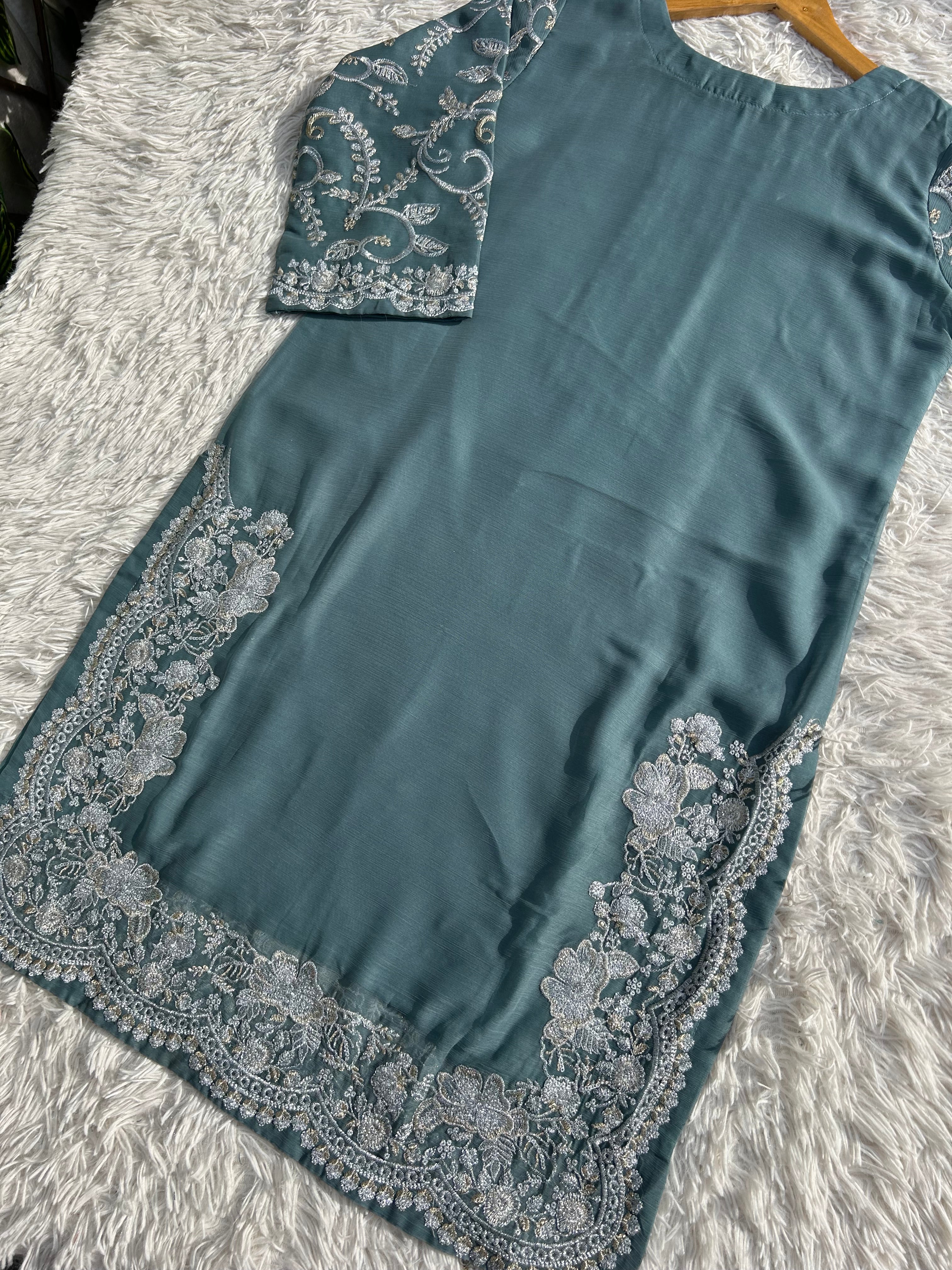 MZ 13 (Party & Wedding Wear) Chiffon