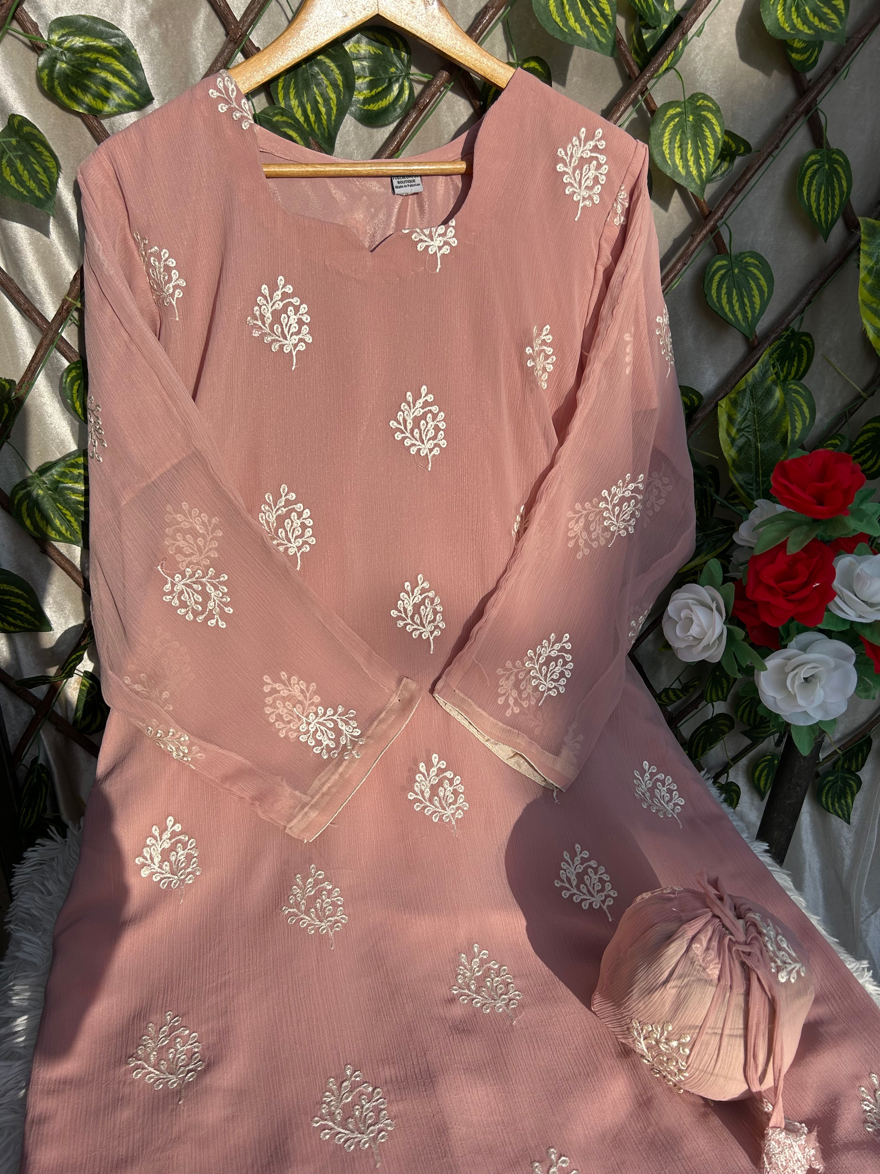 SO 19 (Party & Daily wear) Chiffon