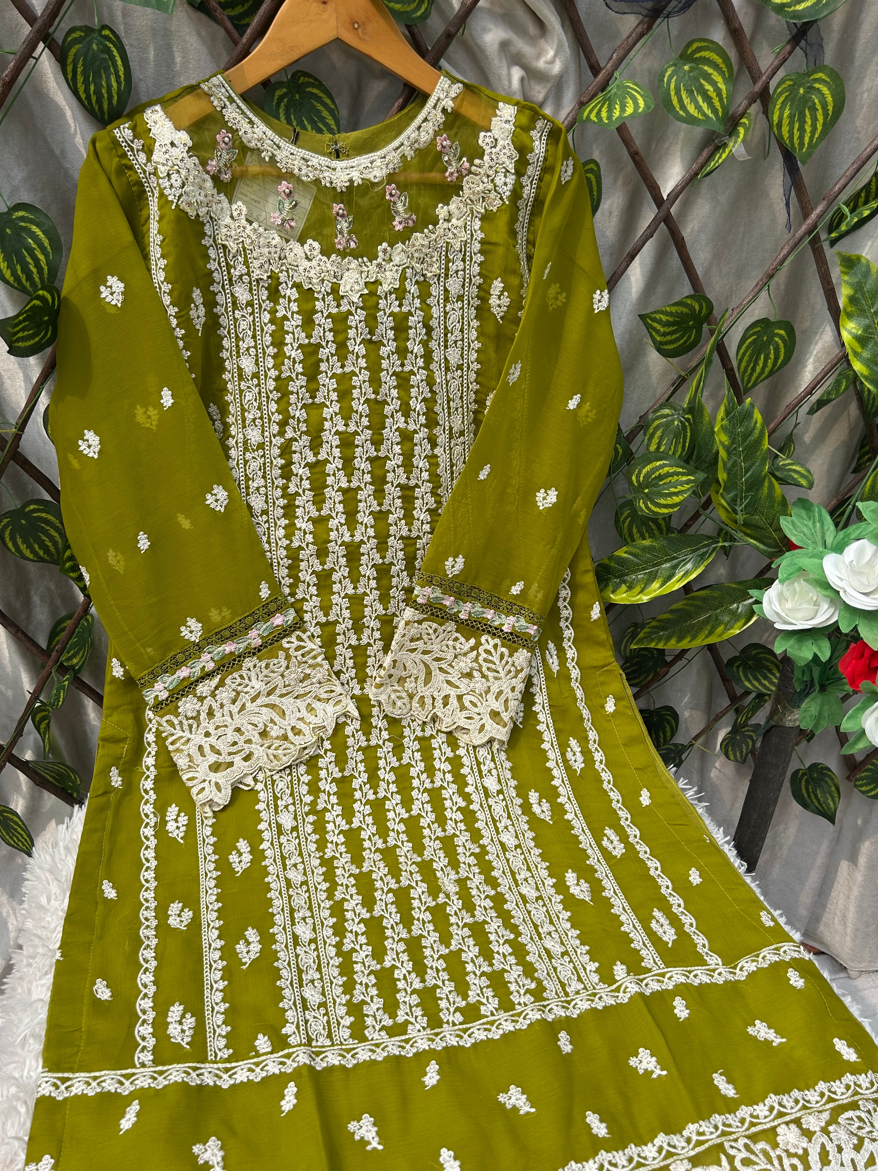 MZ 09 (Party & Wedding Wear) Chiffon