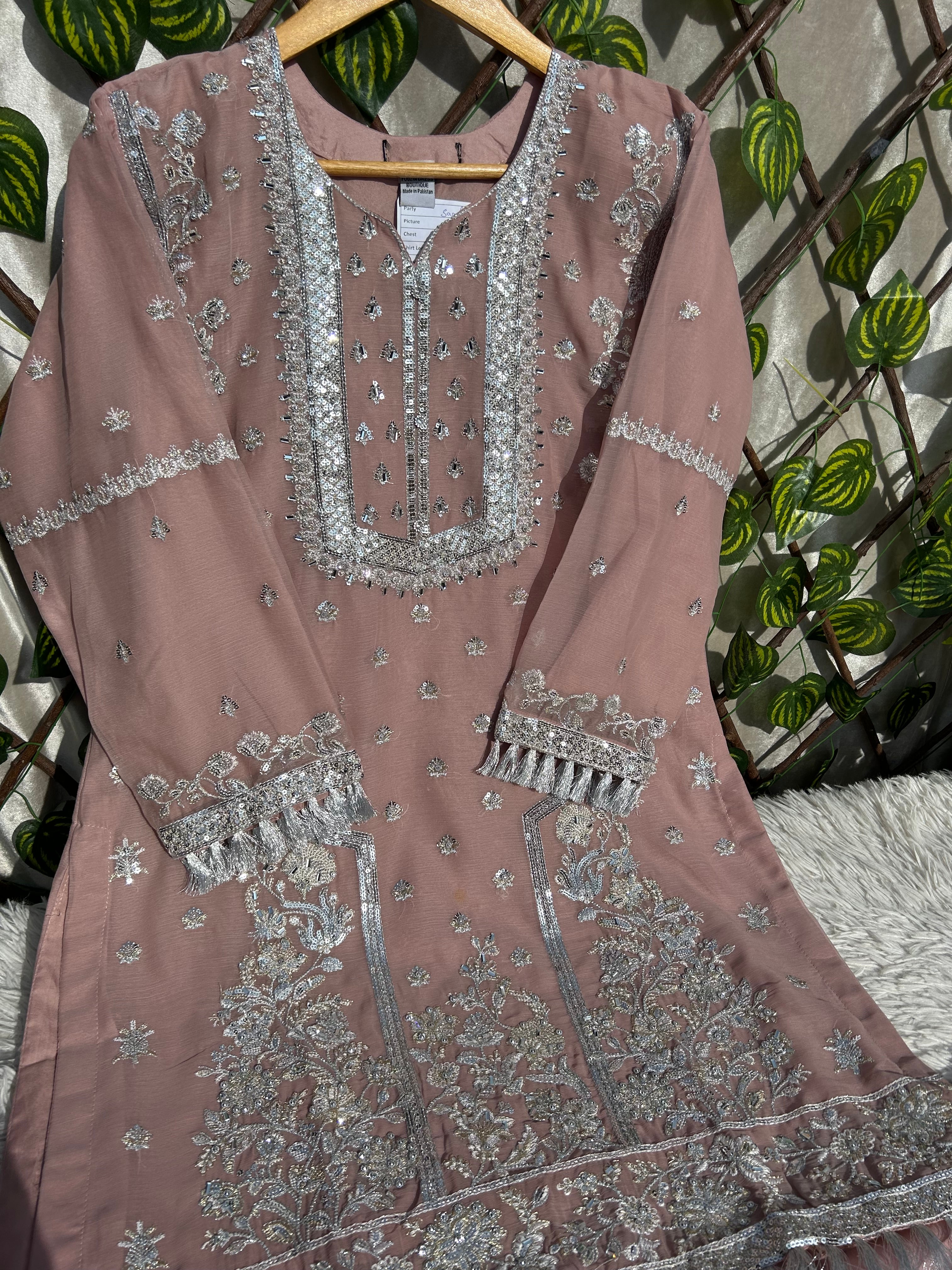 MZ 11 (Party & Wedding Wear) Chiffon