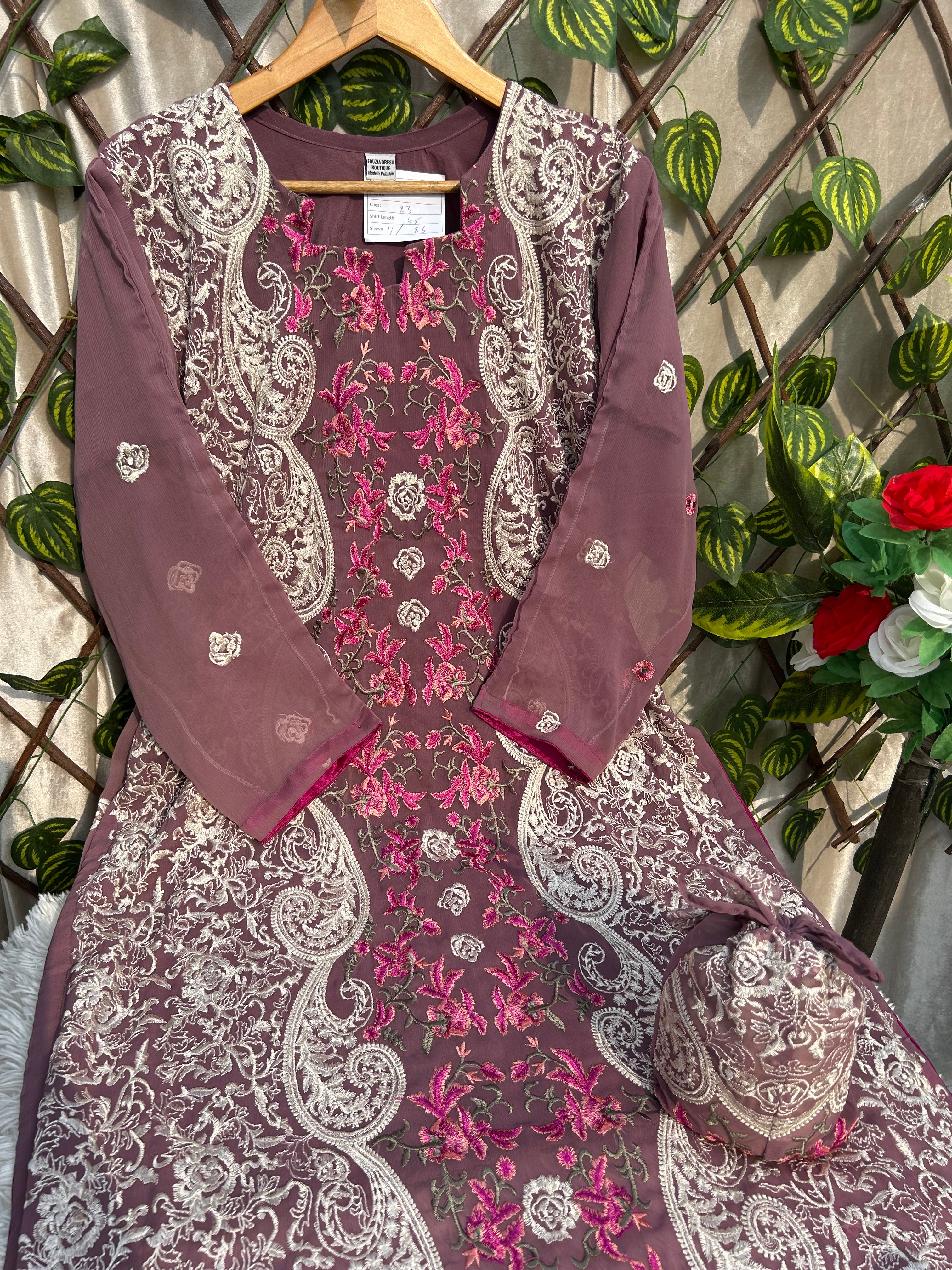 SO 02 (Party & Daily wear) Chiffon