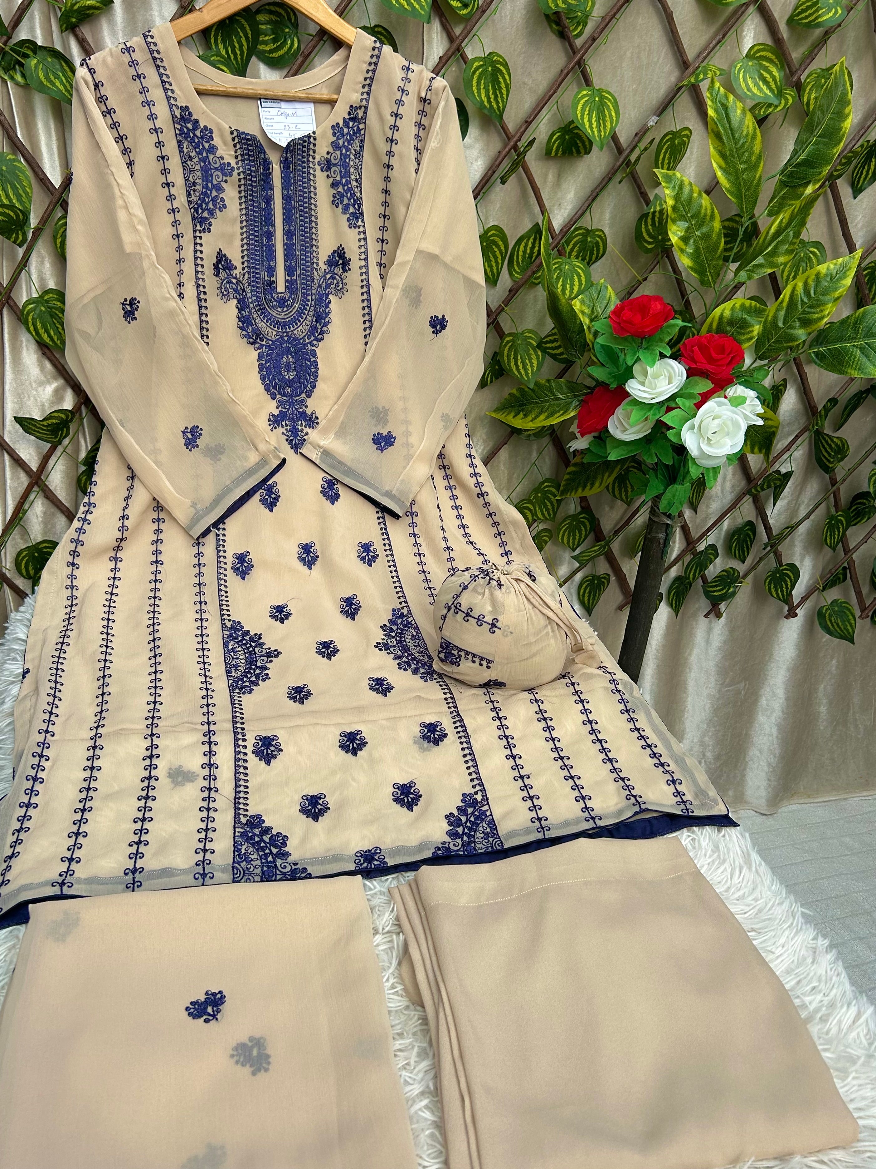 SO 04 (Party & Daily wear) Chiffon