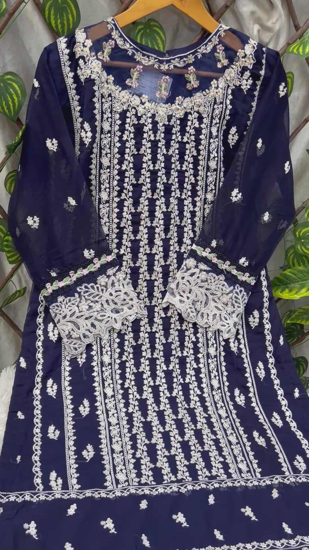 MZ 01 (Party & Wedding Wear) Chiffon