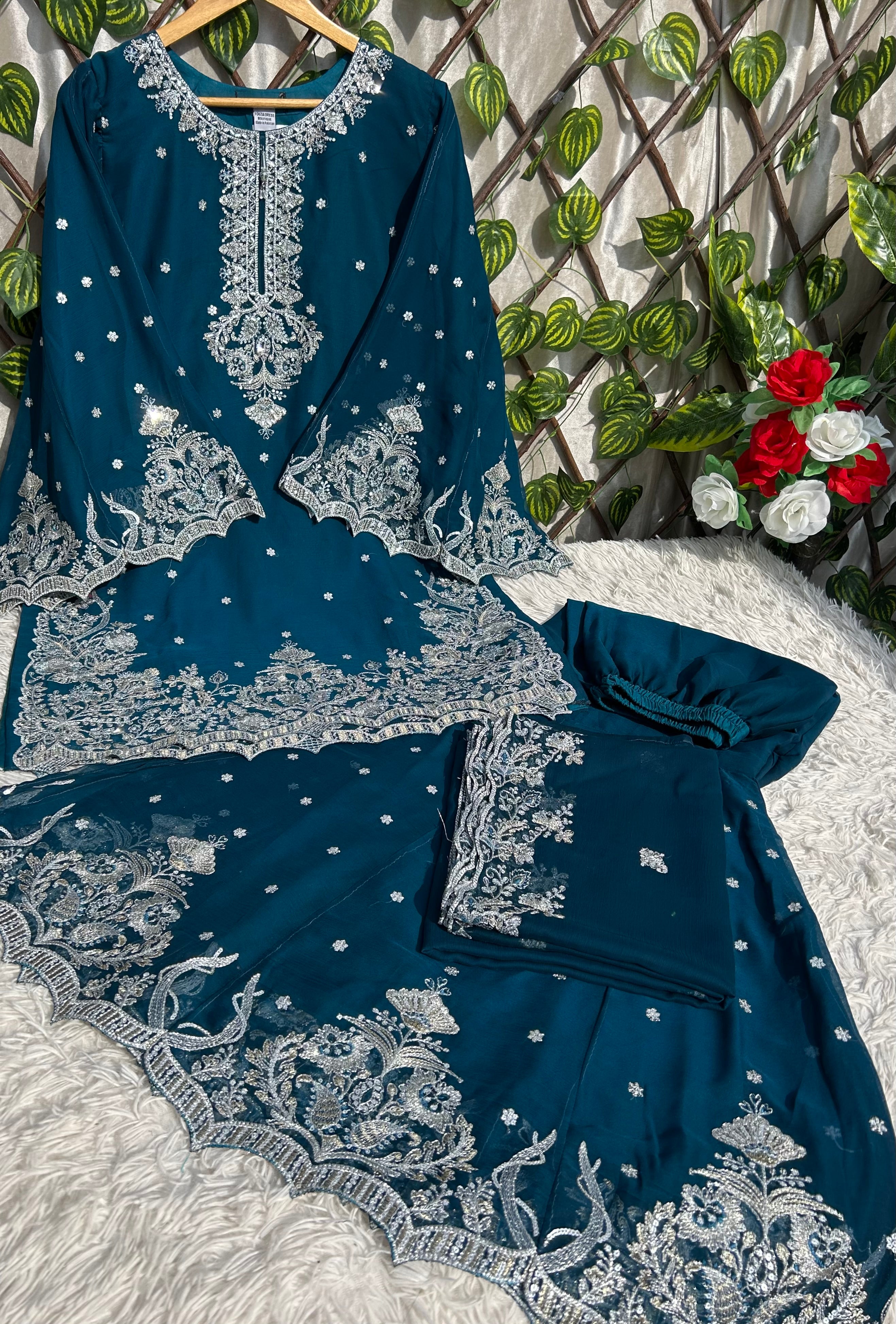 MZ 02 (Party & Wedding Wear) Chiffon