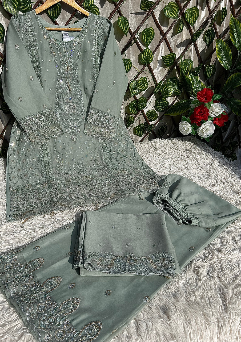 MZ 16 (Party & Wedding Wear) Chiffon