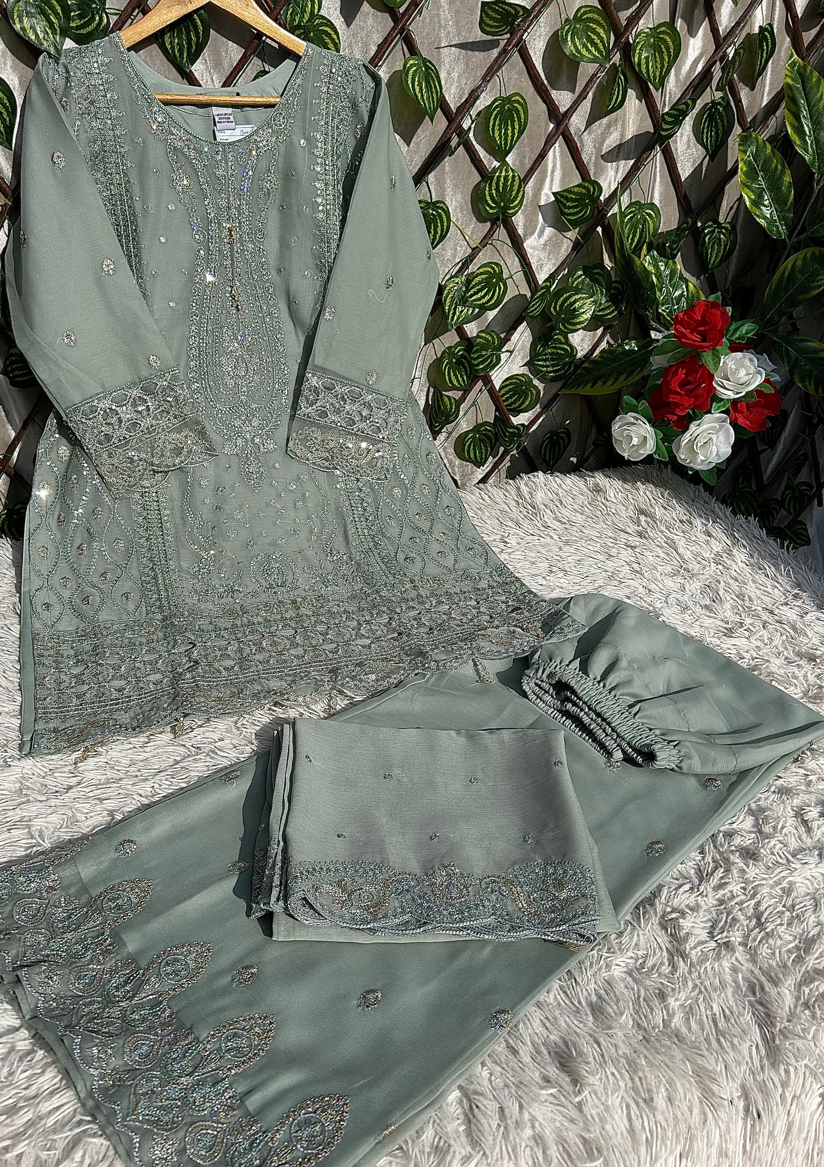 MZ 16 (Party & Wedding Wear) Chiffon