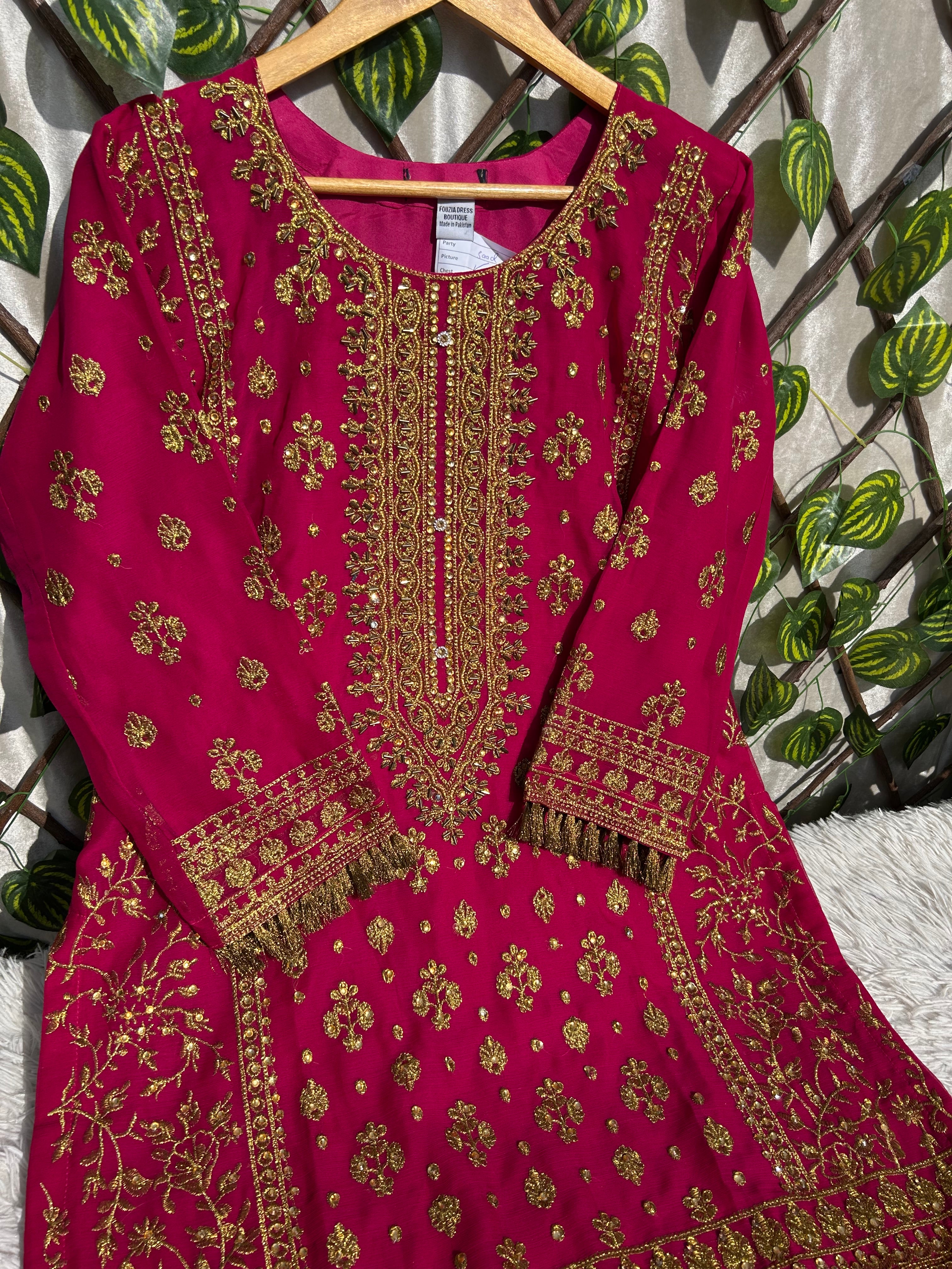 MZ 05 (Party & Wedding Wear) Chiffon