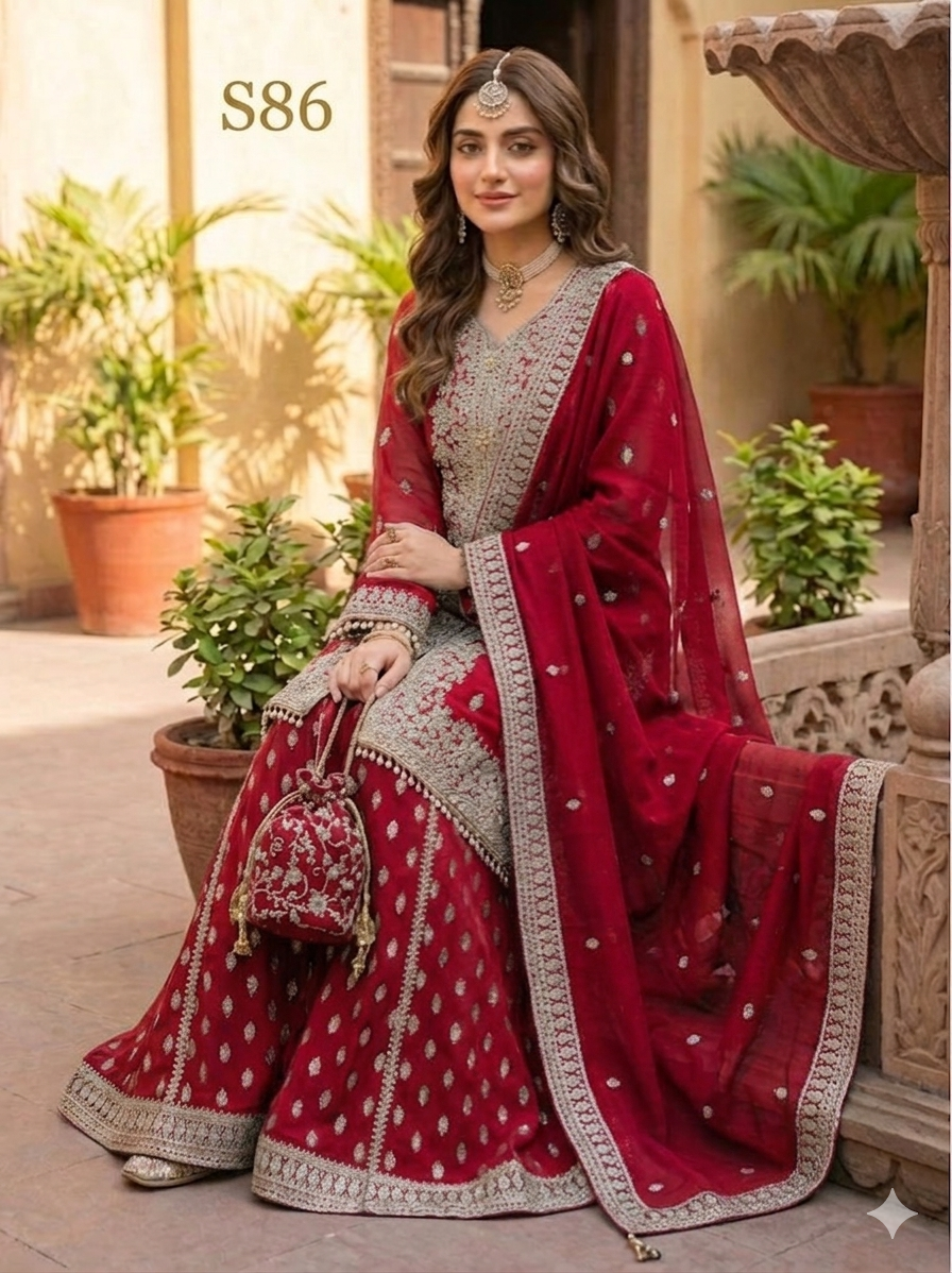 S 86  (wedding & Party Wear)
