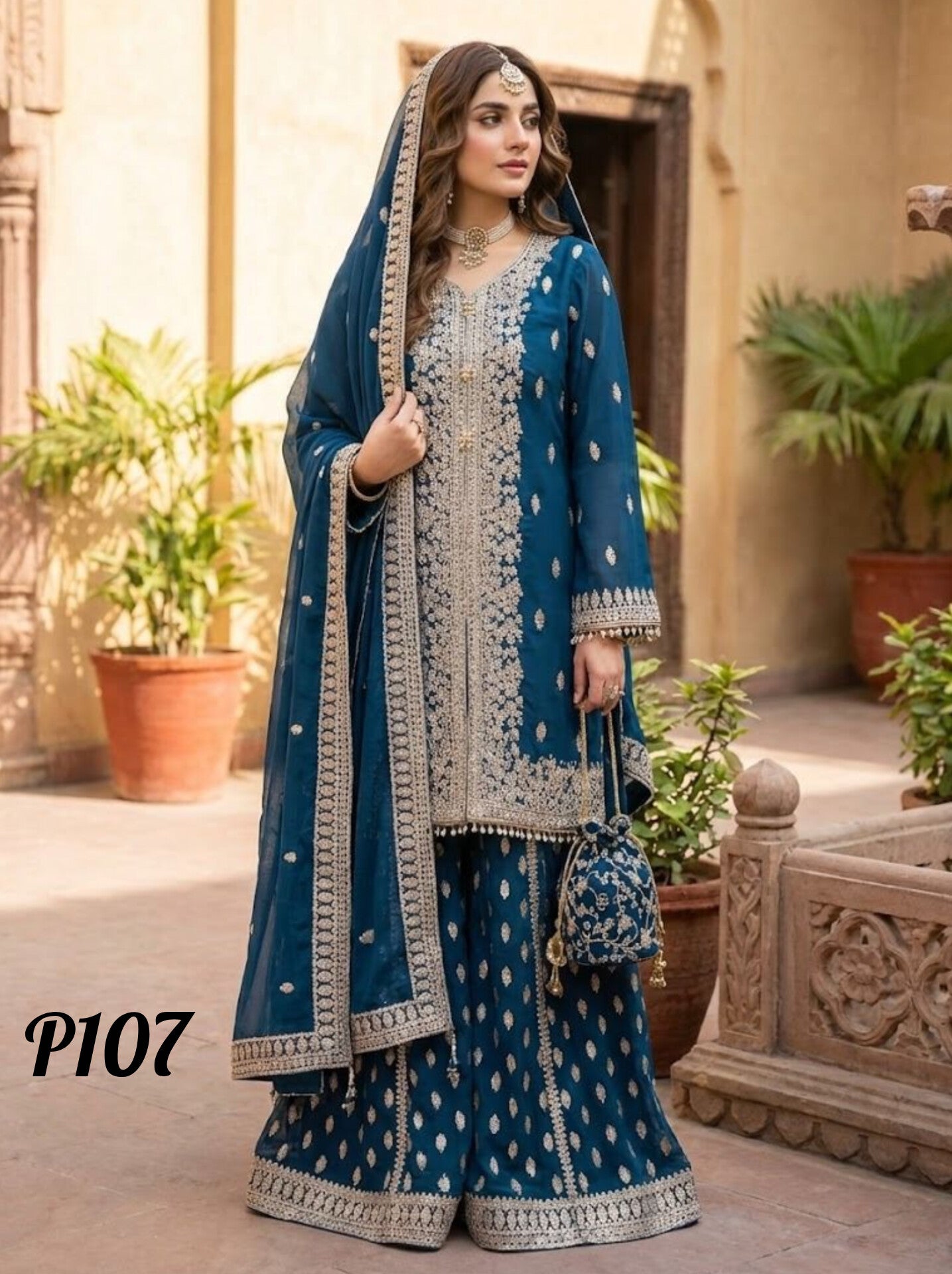 P107  (wedding & Party Wear)