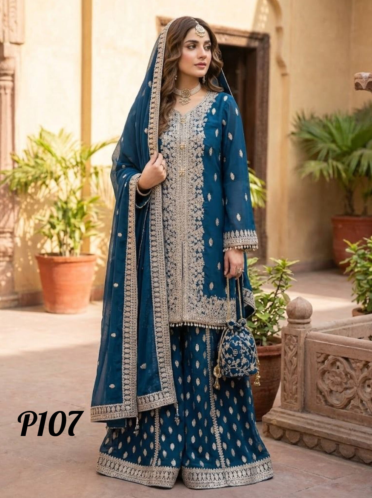P107  (wedding & Party Wear)